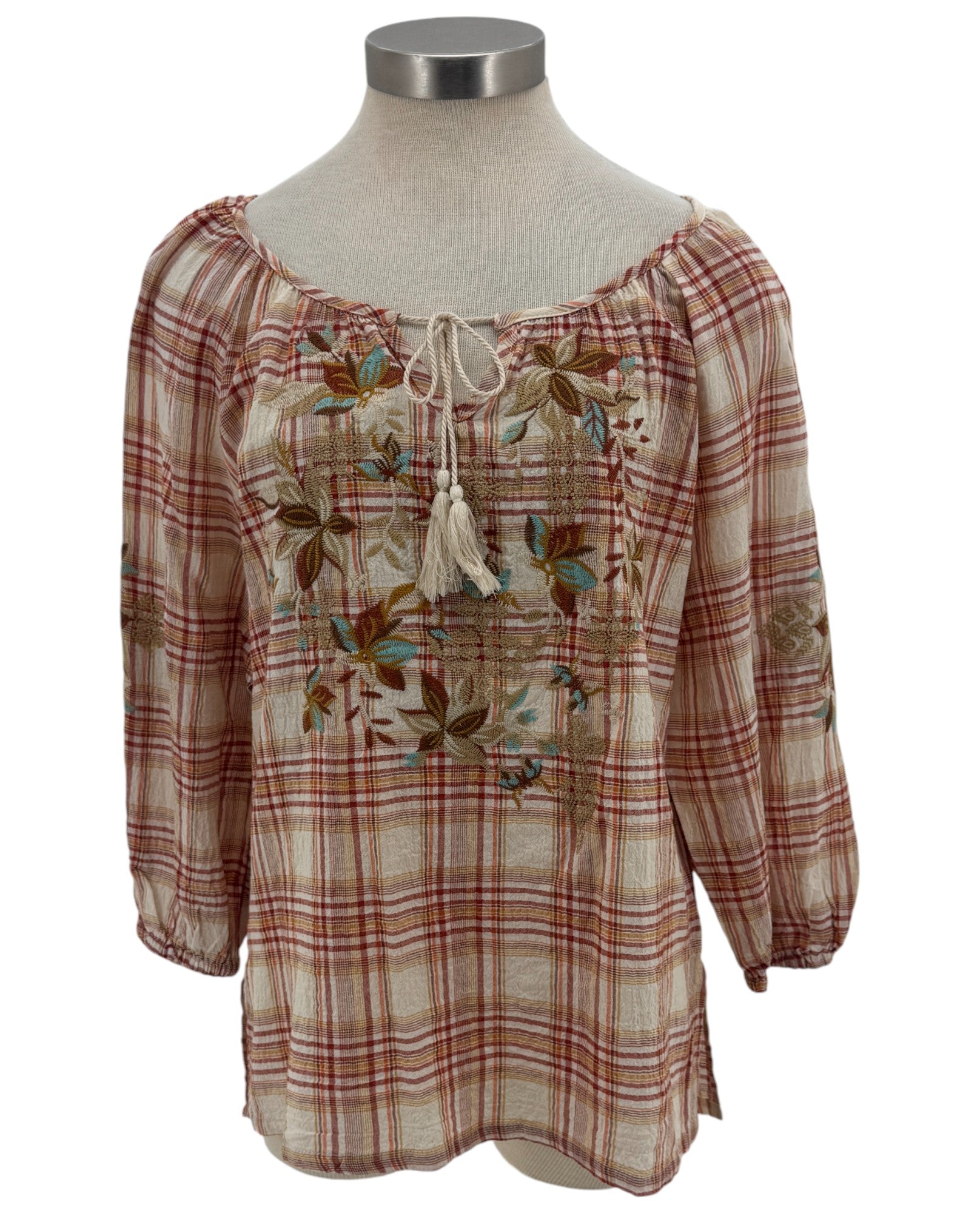 PAPARAZZI ANN-4569 Besticktes Karotop